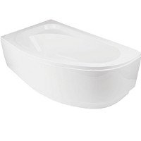 Ванна акрилова асиметрична Cornea 150x100 L з ногами і панеллю