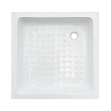 Піддон мілкий квадратний Bronks 80x80x15