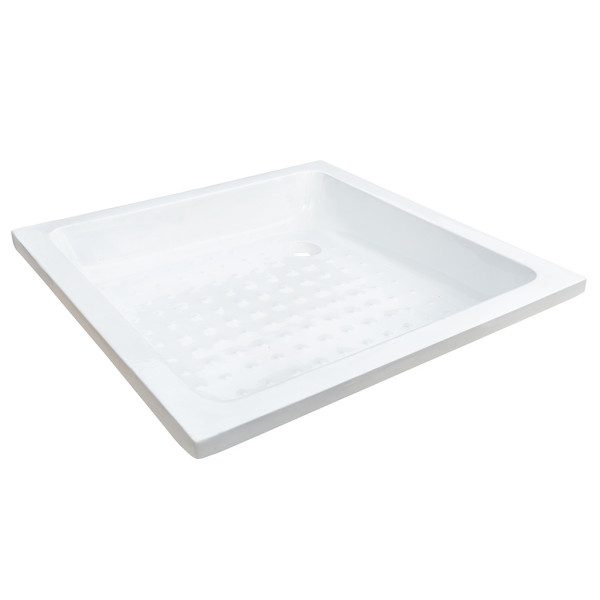 Піддон мілкий квадратний Bronks 80x80x15