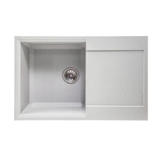 Мийка гранітна Stella New 78х50 світло-сіра