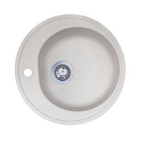 Мойка гранитная 51D снежно белая NEW