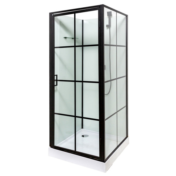 Гидромассажный бокс Insana  Agata 9900 NEW 90x90x207, квадратный низкий поддон