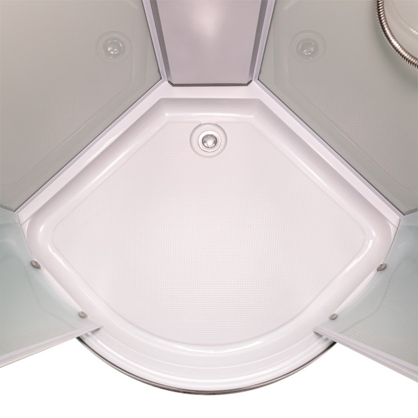 Гідробокс Eco 61 W CH 90x90 см мілкий піддон