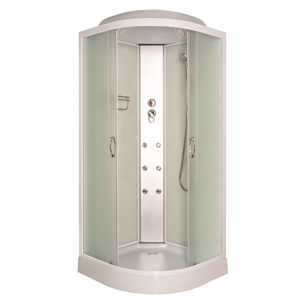 Гідробокс Eco 61 W CH 90x90 см мілкий піддон