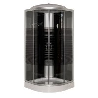 Гидромассажный бокс 61 BF RC Black Line 90х90х210 мелкий поддон