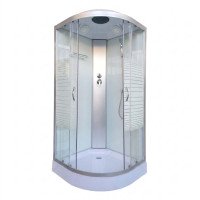 Гідромасажний бокс 61 BF RC White Line 90х90х210 з мілким піддоном
