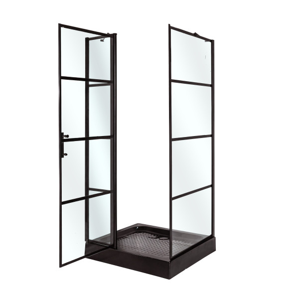 Душевая кабина INSANA Patricia 100x100x215 мелкий поддон 15 см