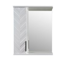 Зеркало с шкафчикомAsti 70 L  с подсветкой