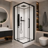 Гідромасажний бокс INSANA Kira 90*90*210 12 см мілкий піддон