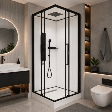 Гідромасажний бокс INSANA Kira 90*90*210 12 см мілкий піддон