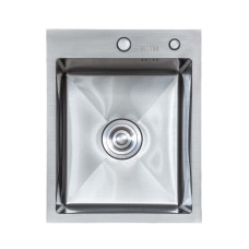 Мийка кухонна LEIF 4050 з нержавіючої сталі 40*50*23 satin