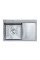 Кухонная мойка SIDER L 7850 из нержавеющей стали 78*50*23 satin