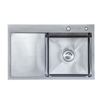 Кухонная мойка SIDER R 7850 из нержавеющей стали 78*50*23 satin