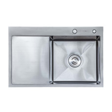 Мийка кухонна SIDER R 7850 з нержавіючої сталі 78*50*23 satin