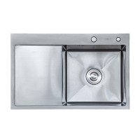 Кухонная мойка SIDER R 7850 из нержавеющей стали 78*50*23 satin