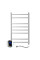 Електрична рушникосушарка н/ж.Loft 500*800R Sensor