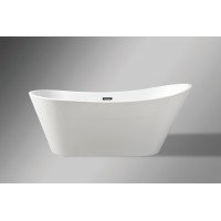 Ванна акриловая отдельностоящая Allama WB 170 * 75 * 72