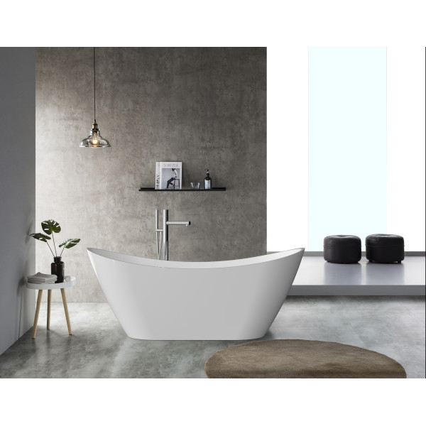 Ванна акриловая отдельностоящая Amina WB 170 * 75 * 72