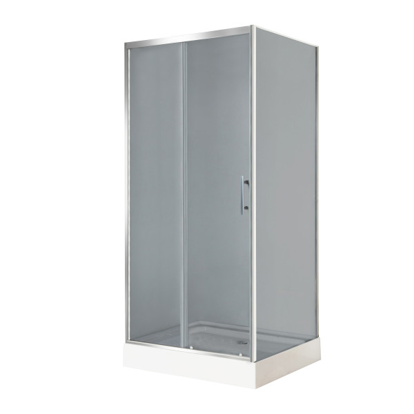 Душевая кабина INSANA Fiona 90 (RC) Grey 110*90*205 мелкий поддон 15 см