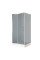 Душова кабіна INSANA Fiona 90 Grey 110*90*205 мілкий піддон 15 см