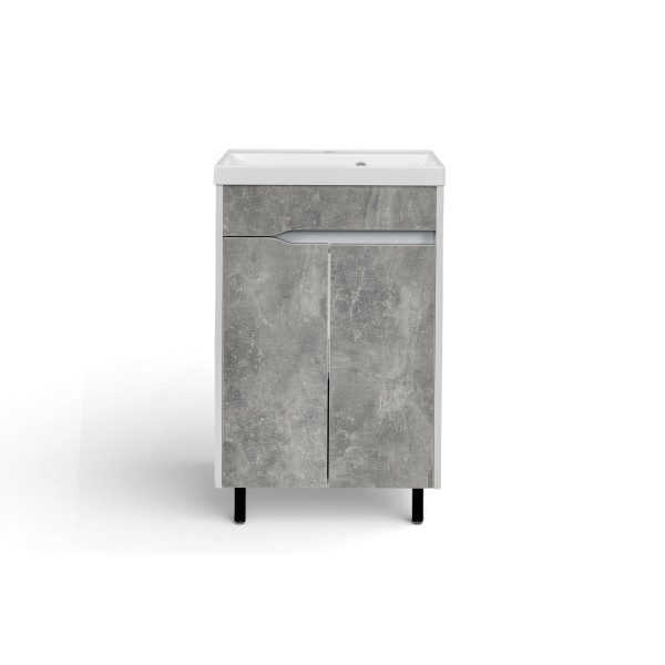 Тумба Loft Д2 (Бетон) для умывальника Idea-50