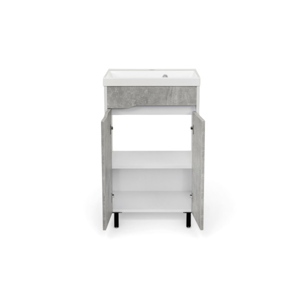 Тумба Loft Д2 (Бетон) для умывальника Idea-50