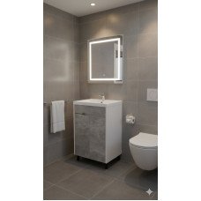 Тумба Loft Д2 (Бетон) до умивальника Idea-50