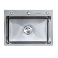 Кухонная мойка LEIF IB 6050 из нержавеющей стали 60*50*22 satin