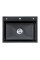 Мойка кухонная EXTOR  IB 6050 из нержавеющей стали 60*50*22 ЧЕРНАЯ