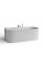 Ванна акриловая отдельностоящая WB-Samanta F chrome 170*80*58