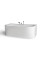Ванна акриловая отдельностоящая WB-Samanta F chrome 170*80*58