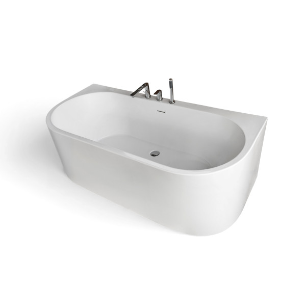 Ванна акриловая отдельностоящая WB-Samanta F chrome 170*80*58