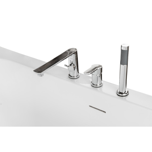 Ванна акриловая отдельностоящая WB-Samanta F chrome 170*80*58