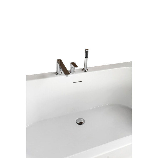 Ванна акриловая отдельностоящая WB-Samanta F chrome 170*80*58