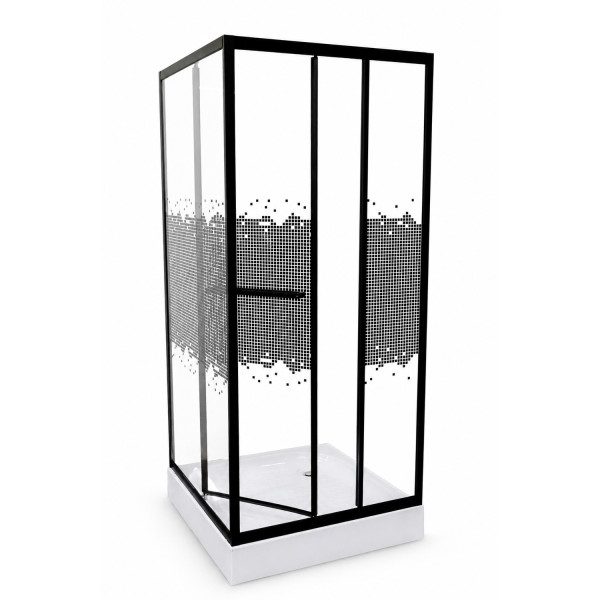 Душова кабіна Irtro XW 7265-1 90x90x205 мілкий піддон