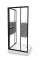 Душова кабіна Irtro XW 7265-1 90x90x205 мілкий піддон