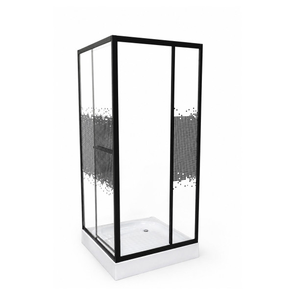 Душова кабіна Irtro XW 7265-1 90x90x205 мілкий піддон