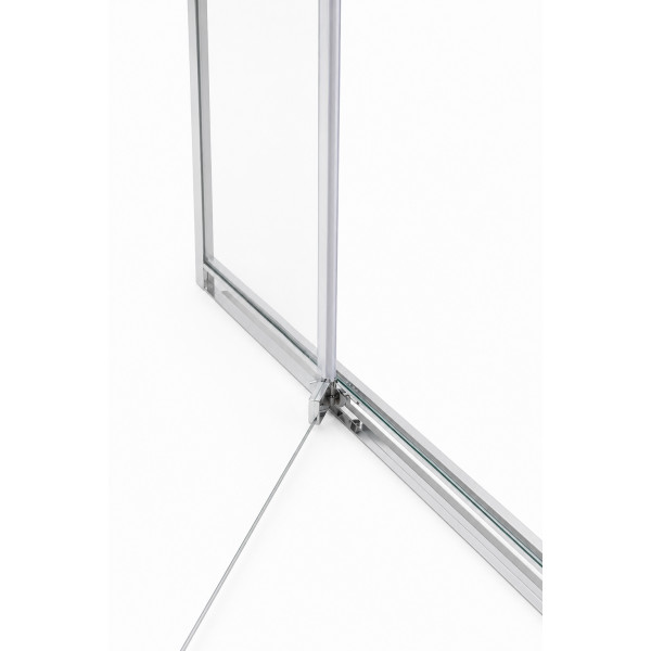 Душевая кабина INSANA Dakota chrome 90х90х190 мм без поддона