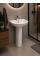 Умивальник керамічний тюльпан JL 13 52*44*81 білий