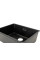 Мойка гранитная нижний монтаж Verona 53.3*43.3 чорний