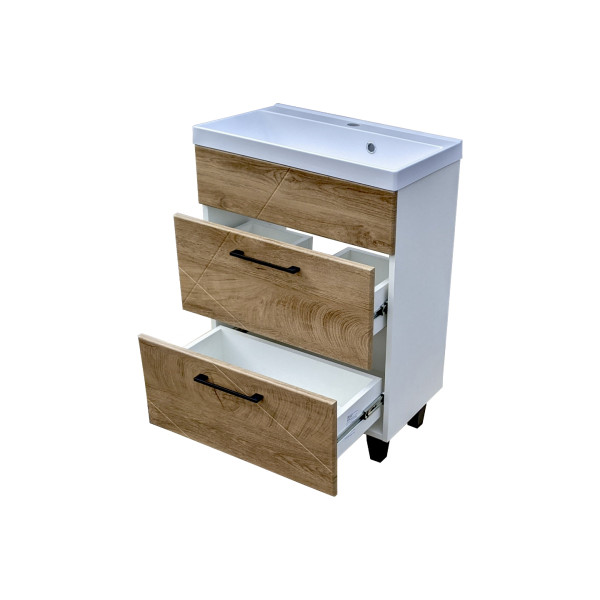 Тумба Велла під умивальник Idea 60 Ш2 (wood)