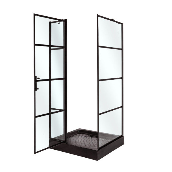 Душевая кабина INSANA Patricia 100x80x215 мелкий поддон 15 см