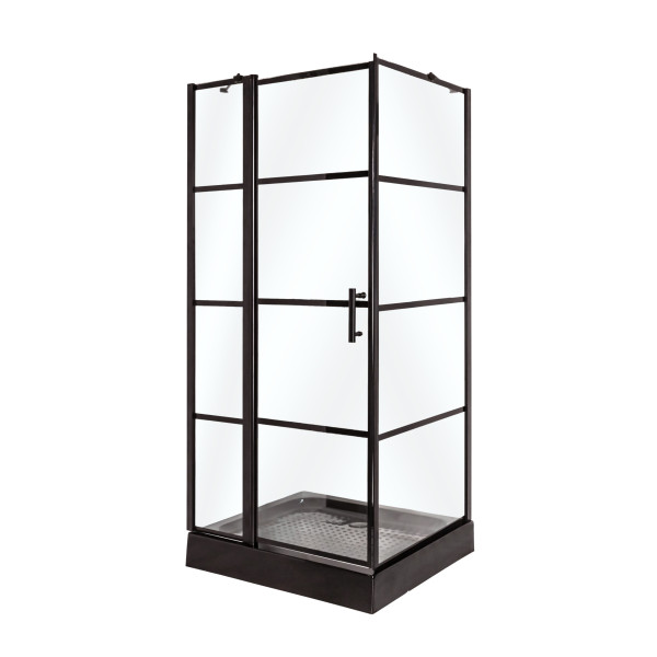 Душевая кабина INSANA Patricia 100x80x215 мелкий поддон 15 см