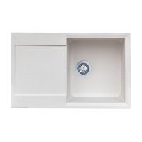 Мойка гранитная Stella New 78х50 белая