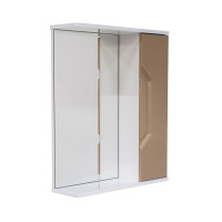 Подвесной шкафчик с зеркалом Satin 60 карамель браш