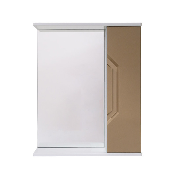 Подвесной шкафчик с зеркалом Satin 60 карамель браш