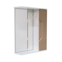 Подвесной шкафчик с зеркалом Satin 60 карамель браш