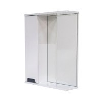 Дзеркало з шафкою Poli 60 L біле ліве