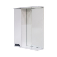 Дзеркало з шафкою Poli 60 L біле ліве