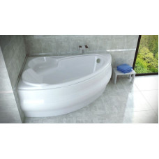 Ванна акрилова асиметрична Wenus 170x110 L з ніжками і панеллю